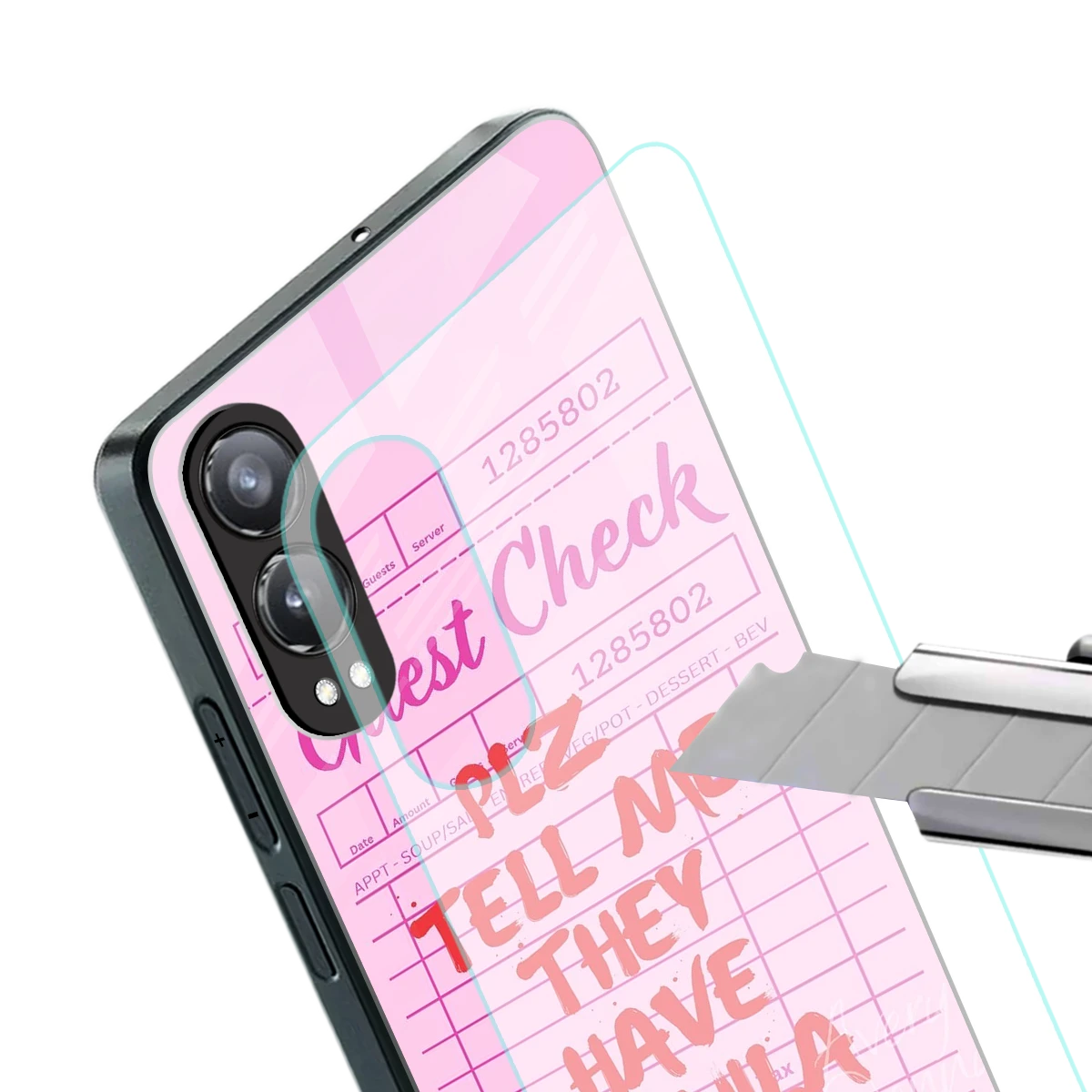 Tequila Hunt stylish phone case for oneplus nord ce 4 lite | glossy glass and slim fit