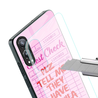Tequila Hunt stylish phone case for oneplus nord ce 4 lite | glossy glass and slim fit