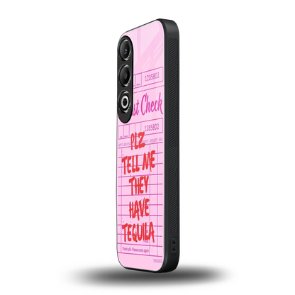 Tequila Hunt oneplus nord ce 4 mobile cover | shockproof glass phone case