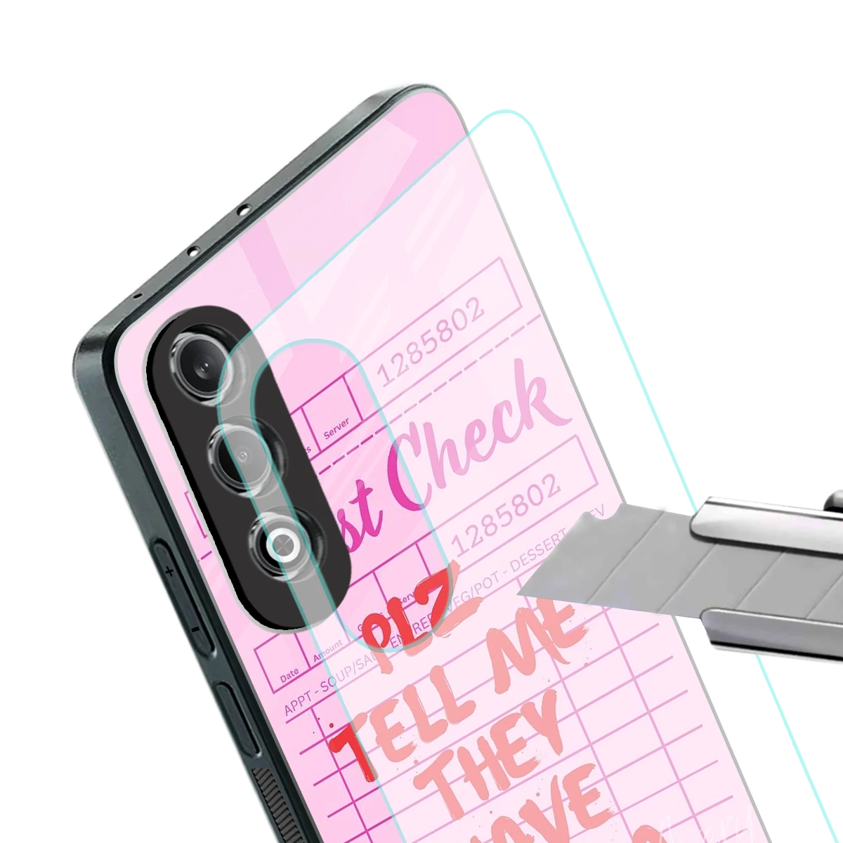 Tequila Hunt stylish phone case for oneplus nord ce 4 | glossy glass and slim fit