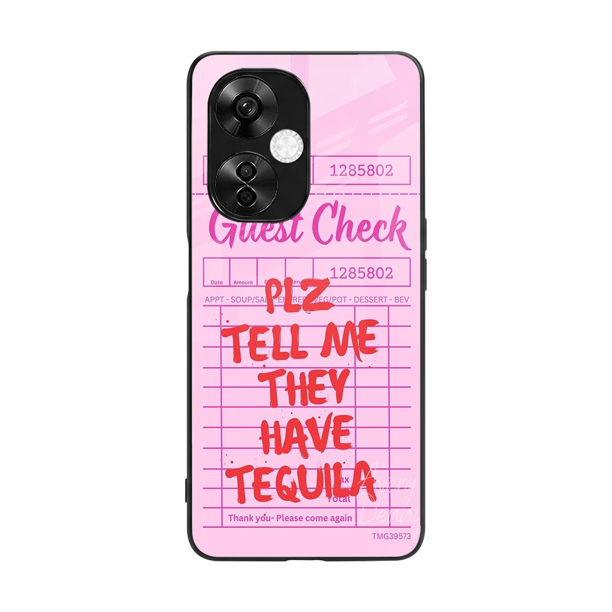 Tequila Hunt back phone cover | glass case for oneplus nord ce 3 lite