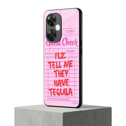 Tequila Hunt oneplus nord ce 3 lite mobile cover | shockproof glass phone case