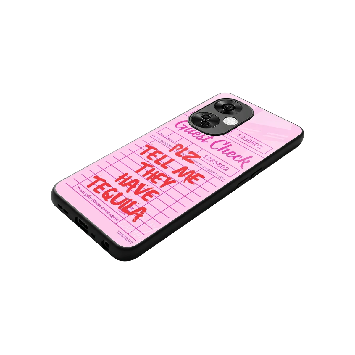 Tequila Hunt stylish phone case for oneplus nord ce 3 lite | glossy glass and slim fit