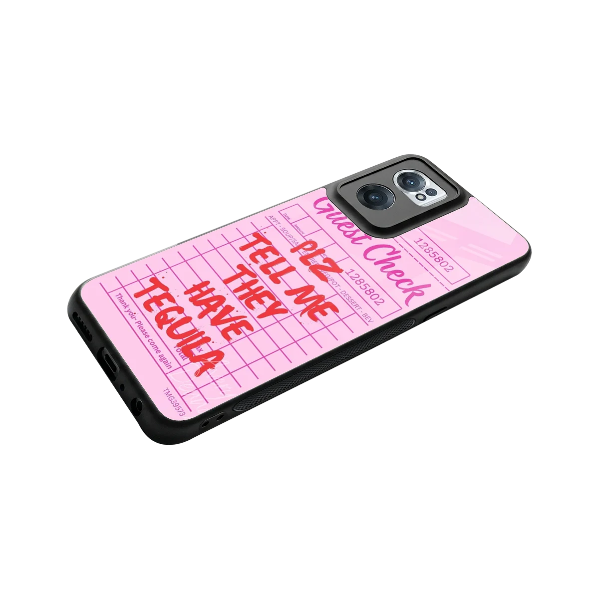 Tequila Hunt stylish phone case for oneplus nord ce 2 | glossy glass and slim fit