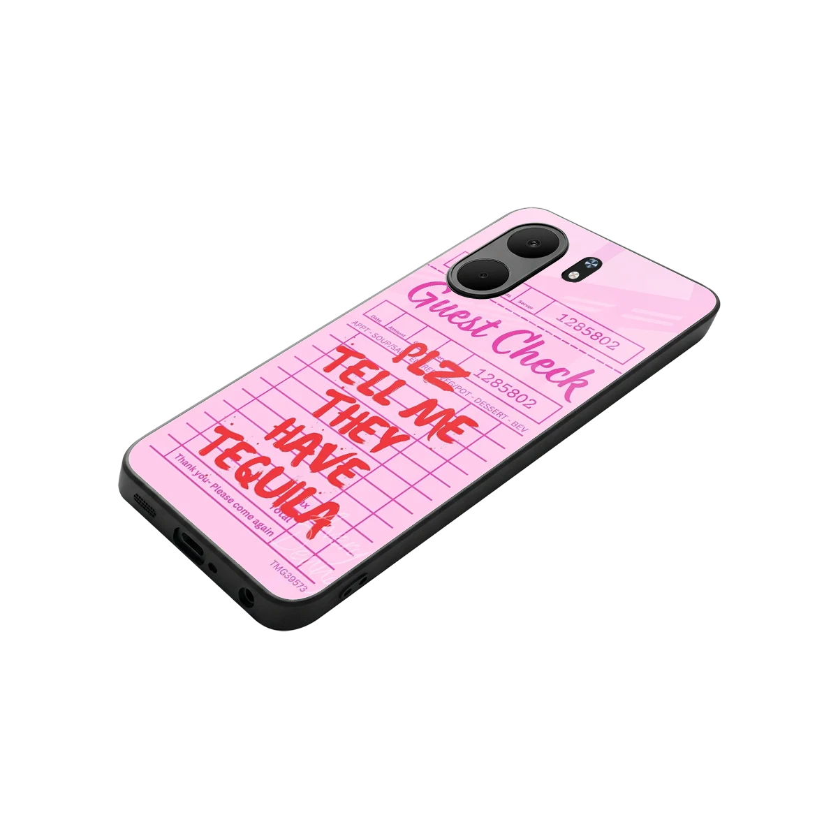 Tequila Hunt stylish phone case for oppo a5x 5g | glossy glass and slim fit