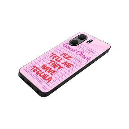 Tequila Hunt stylish phone case for oppo a5x 5g | glossy glass and slim fit