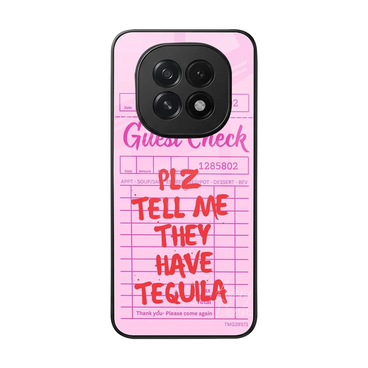Tequila Hunt back phone cover | glass case for oppo f29 5g