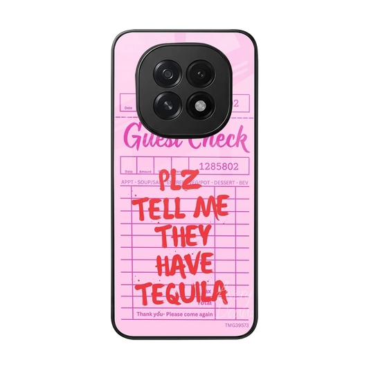 Tequila Hunt back phone cover | glass case for oppo f29 5g