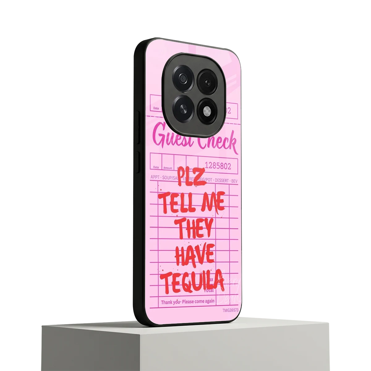 Tequila Hunt oppo f29 5g mobile cover | shockproof glass phone case