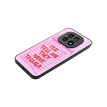 Tequila Hunt stylish phone case for oppo f29 5g | glossy glass and slim fit