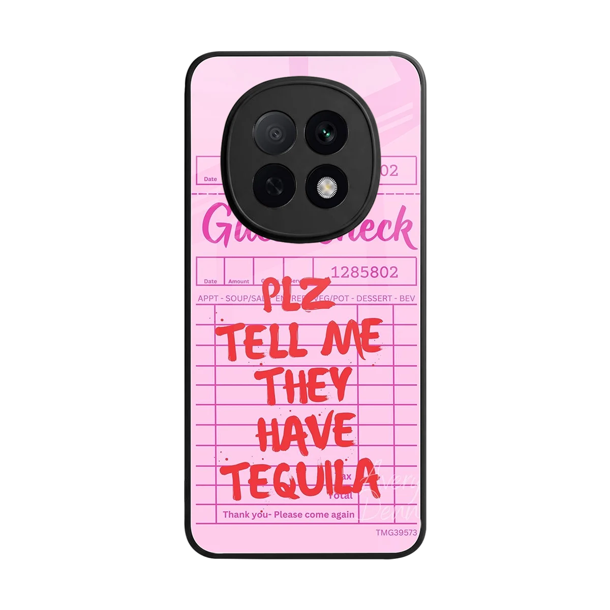 Tequila Hunt back phone cover | glass case for oppo f29 pro 5g