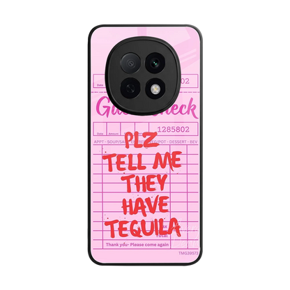 Tequila Hunt back phone cover | glass case for oppo f29 pro 5g