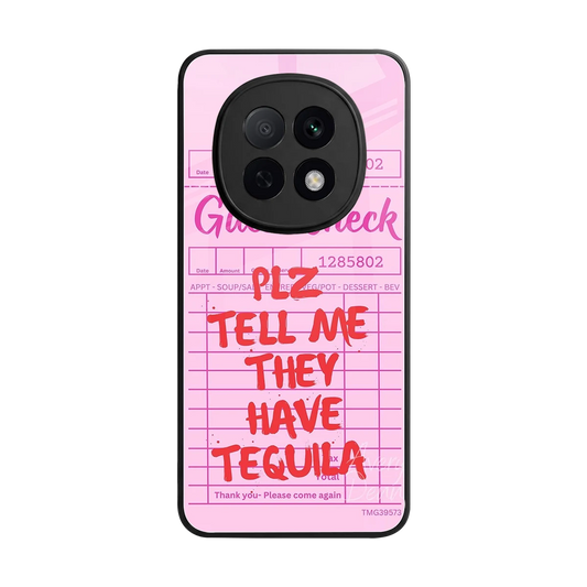 Tequila Hunt back phone cover | glass case for oppo f29 pro 5g