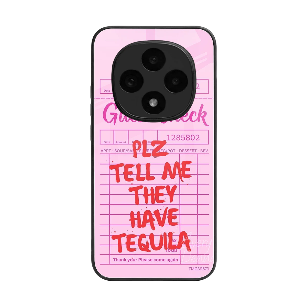 Tequila Hunt back phone cover | glass case for oppo f31 pro 5g