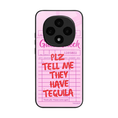Tequila Hunt back phone cover | glass case for oppo f31 pro 5g