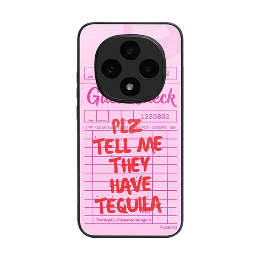 Tequila Hunt back phone cover | glass case for oppo f31 pro 5g