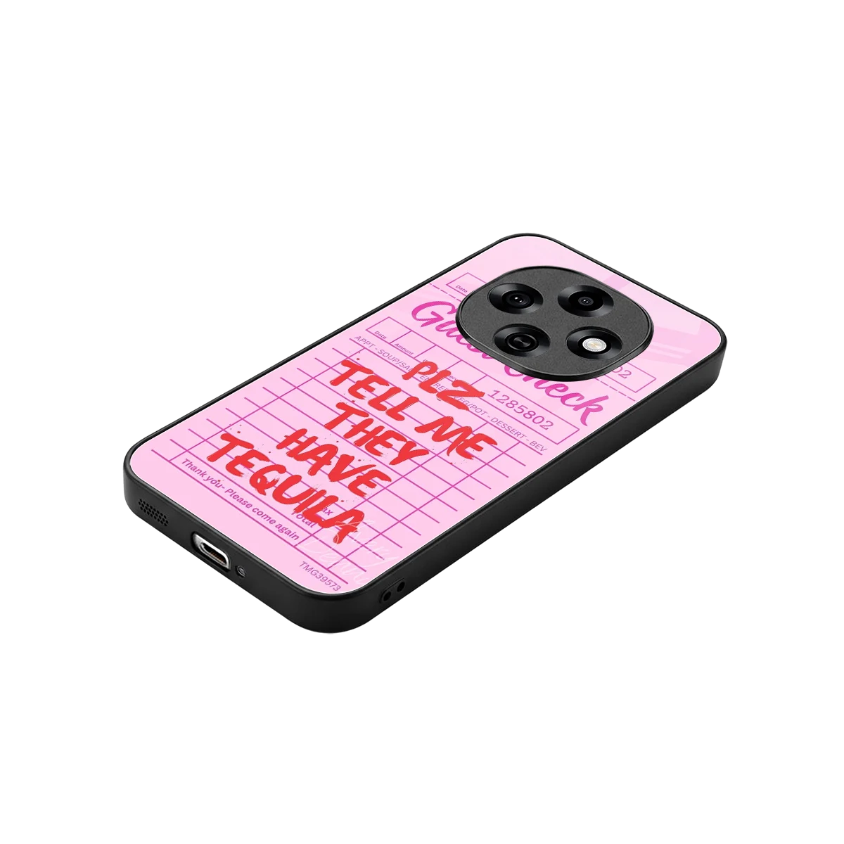 Tequila Hunt stylish phone case for oppo f31 pro 5g | glossy glass and slim fit