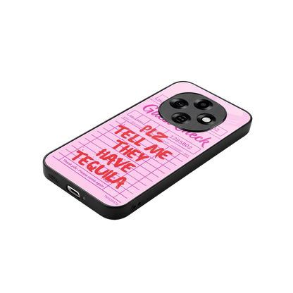 Tequila Hunt stylish phone case for oppo f31 pro 5g | glossy glass and slim fit