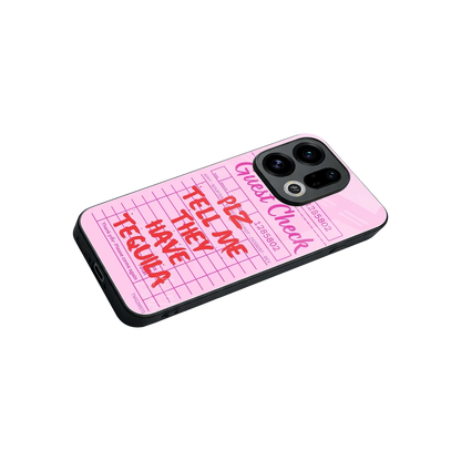 Tequila Hunt stylish phone case for oppo find x9 | glossy glass and slim fit