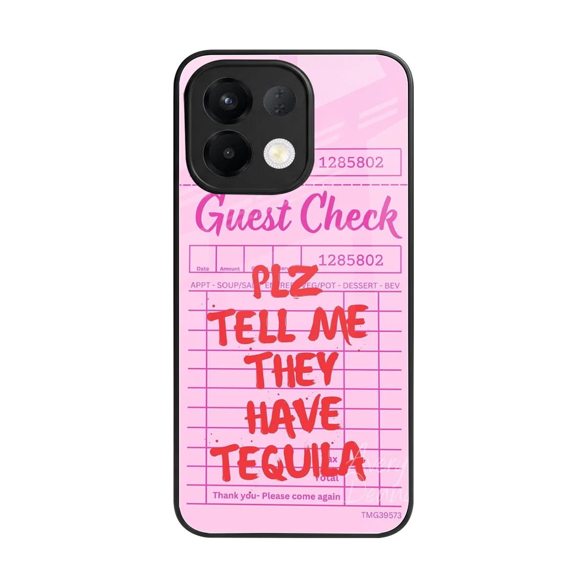 Tequila Hunt back phone cover | glass case for oppo k13 5g
