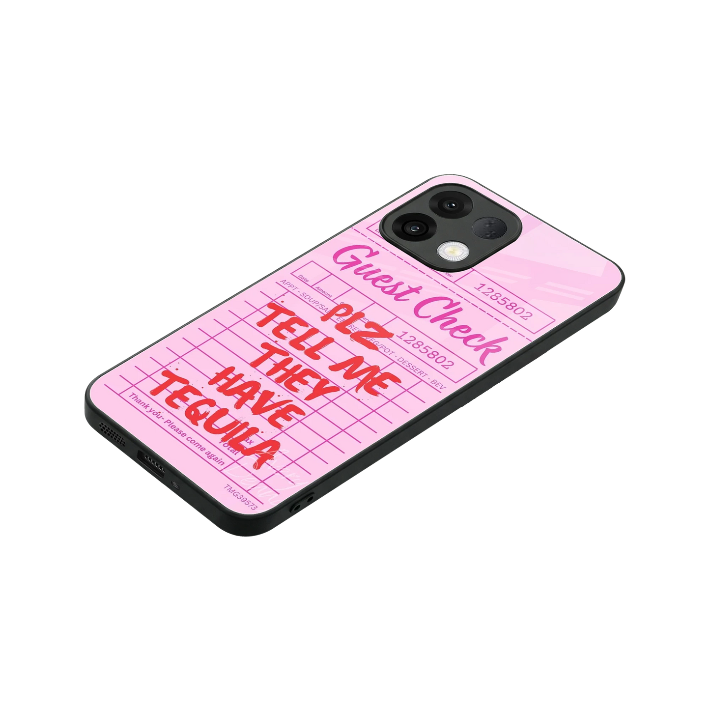 Tequila Hunt stylish phone case for oppo k13 5g | glossy glass and slim fit