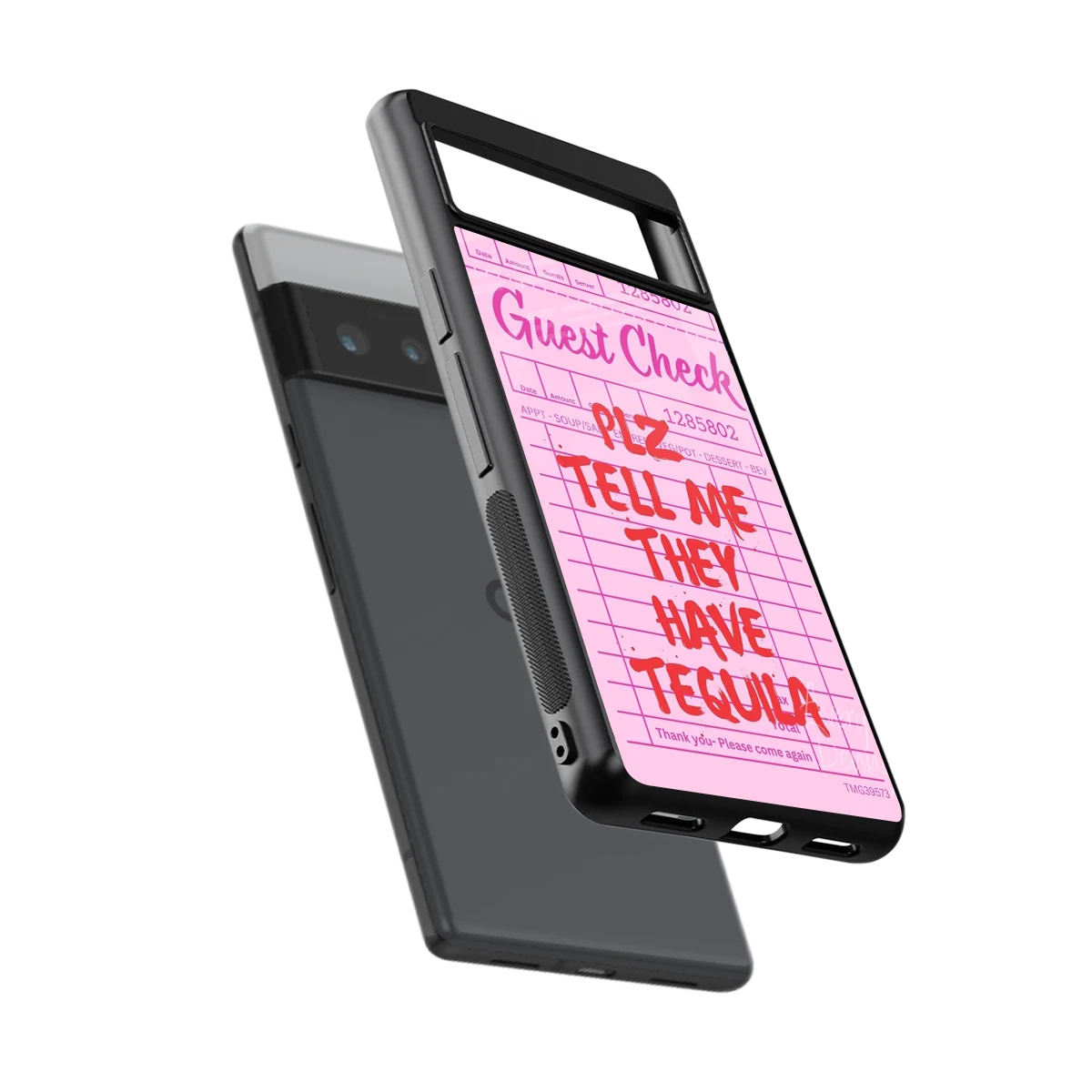 Tequila Hunt sleek google pixel 6 pro cover with tempered glass back and TPU edges