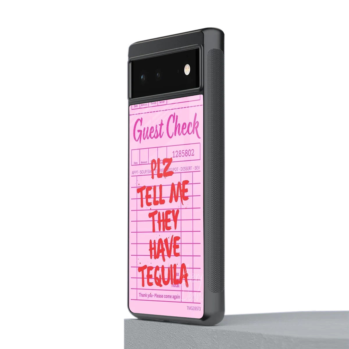 Tequila Hunt stylish phone case for google pixel 6a | glossy glass and slim fit