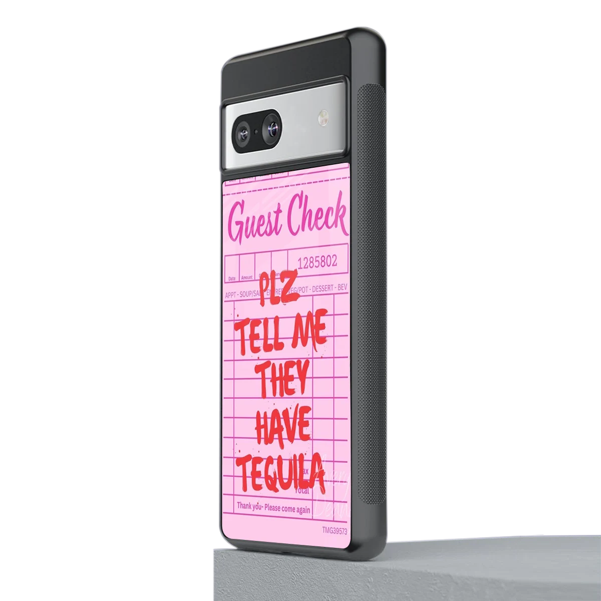 Tequila Hunt stylish phone case for google pixel 7a | glossy glass and slim fit