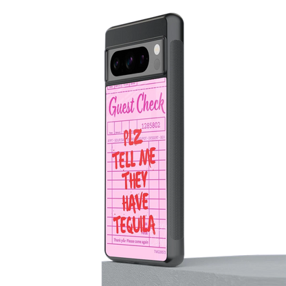 Tequila Hunt stylish phone case for google pixel 8 pro | glossy glass and slim fit
