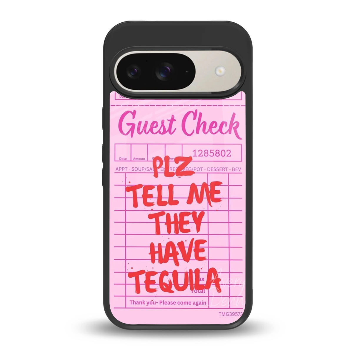 Tequila Hunt back phone cover | glass case for google pixel 9