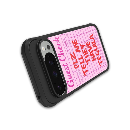 Tequila Hunt stylish phone case for google pixel 9 pro xl | glossy glass and slim fit