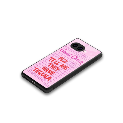 Tequila Hunt stylish phone case for google pixel 10a | glossy glass and slim fit