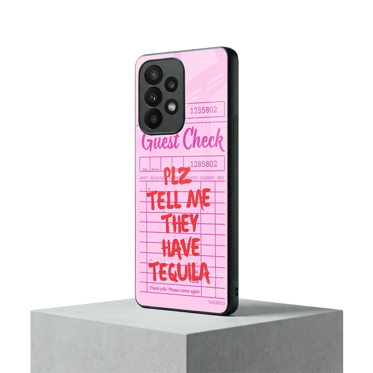 Tequila Hunt samsung galaxy a23 mobile cover | shockproof glass phone case