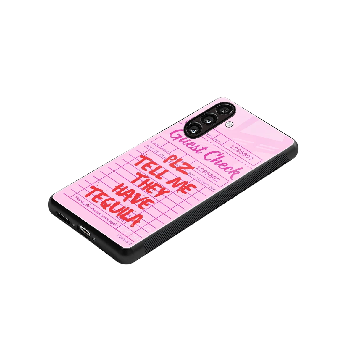 Tequila Hunt stylish phone case for samsung galaxy m36 5g | glossy glass and slim fit