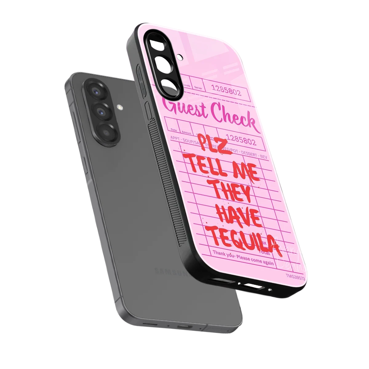 Tequila Hunt sleek samsung galaxy a17 5g cover with tempered glass back and TPU edges