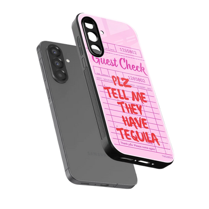 Tequila Hunt sleek samsung galaxy a17 5g cover with tempered glass back and TPU edges