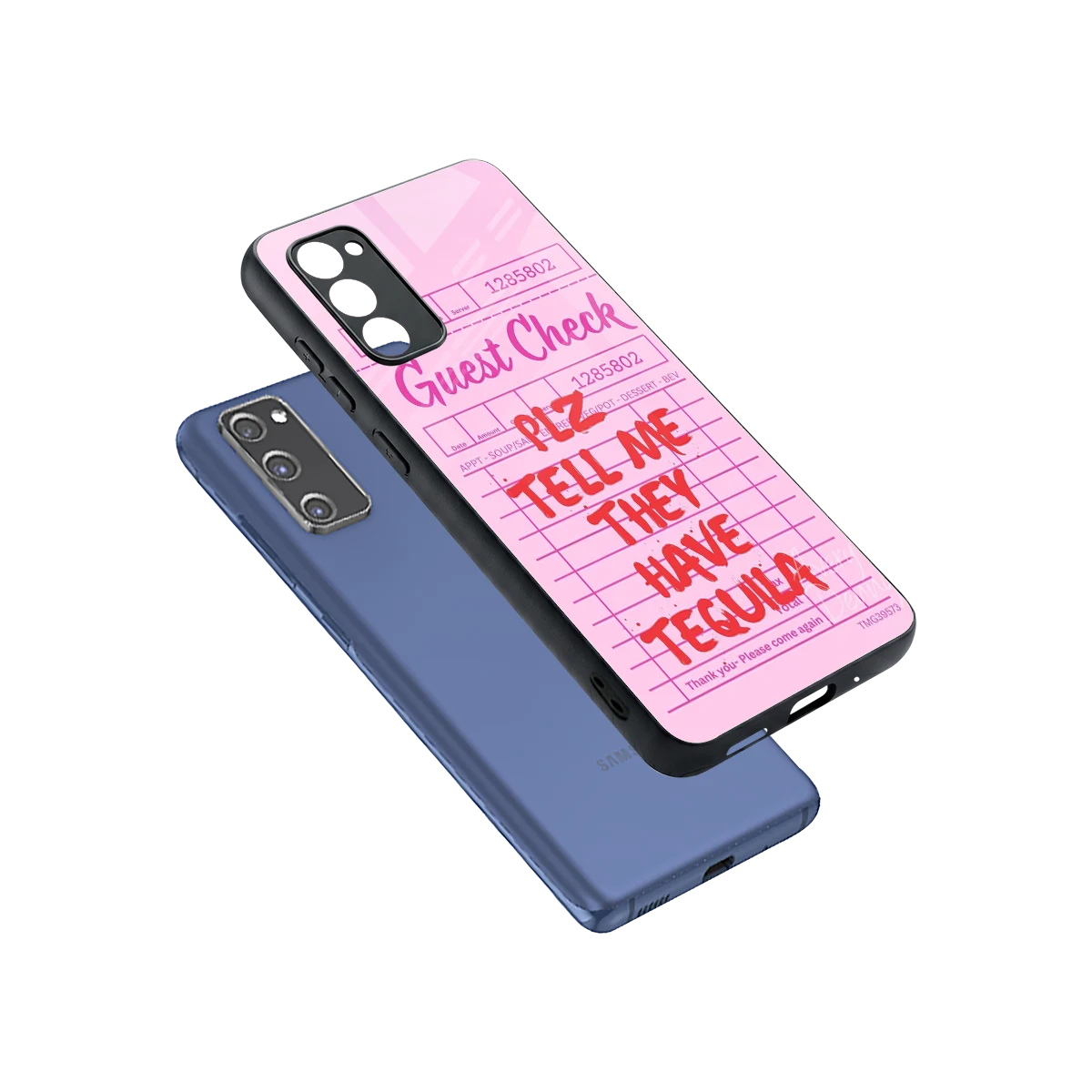 Tequila Hunt sleek samsung galaxy s20 fe cover with tempered glass back and TPU edges