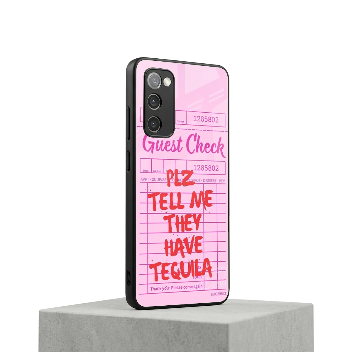 Tequila Hunt samsung galaxy s20 fe mobile cover | shockproof glass phone case