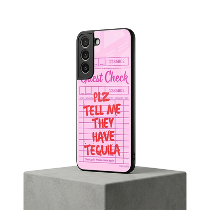 Tequila Hunt samsung galaxy s22 mobile cover | shockproof glass phone case