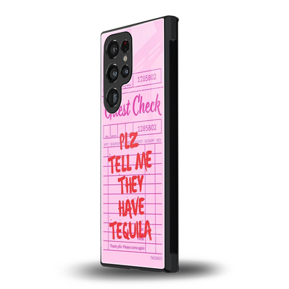 Tequila Hunt samsung galaxy s24 ultra mobile cover | shockproof glass phone case