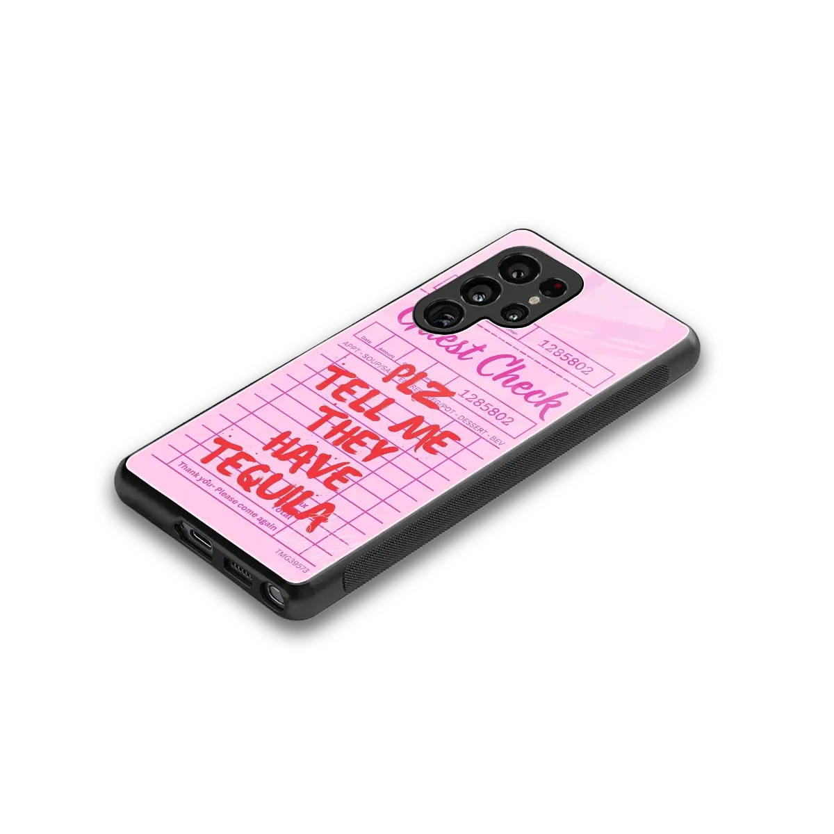 Tequila Hunt stylish phone case for samsung galaxy s25 ultra | glossy glass and slim fit