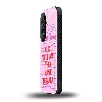 Tequila Hunt samsung galaxy s24 mobile cover | shockproof glass phone case