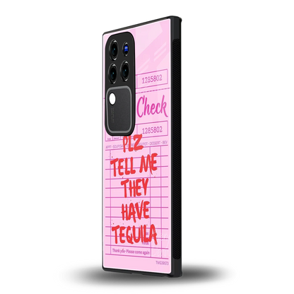 Tequila Huntvivo v30 pro mobile cover | shockproof glass phone case