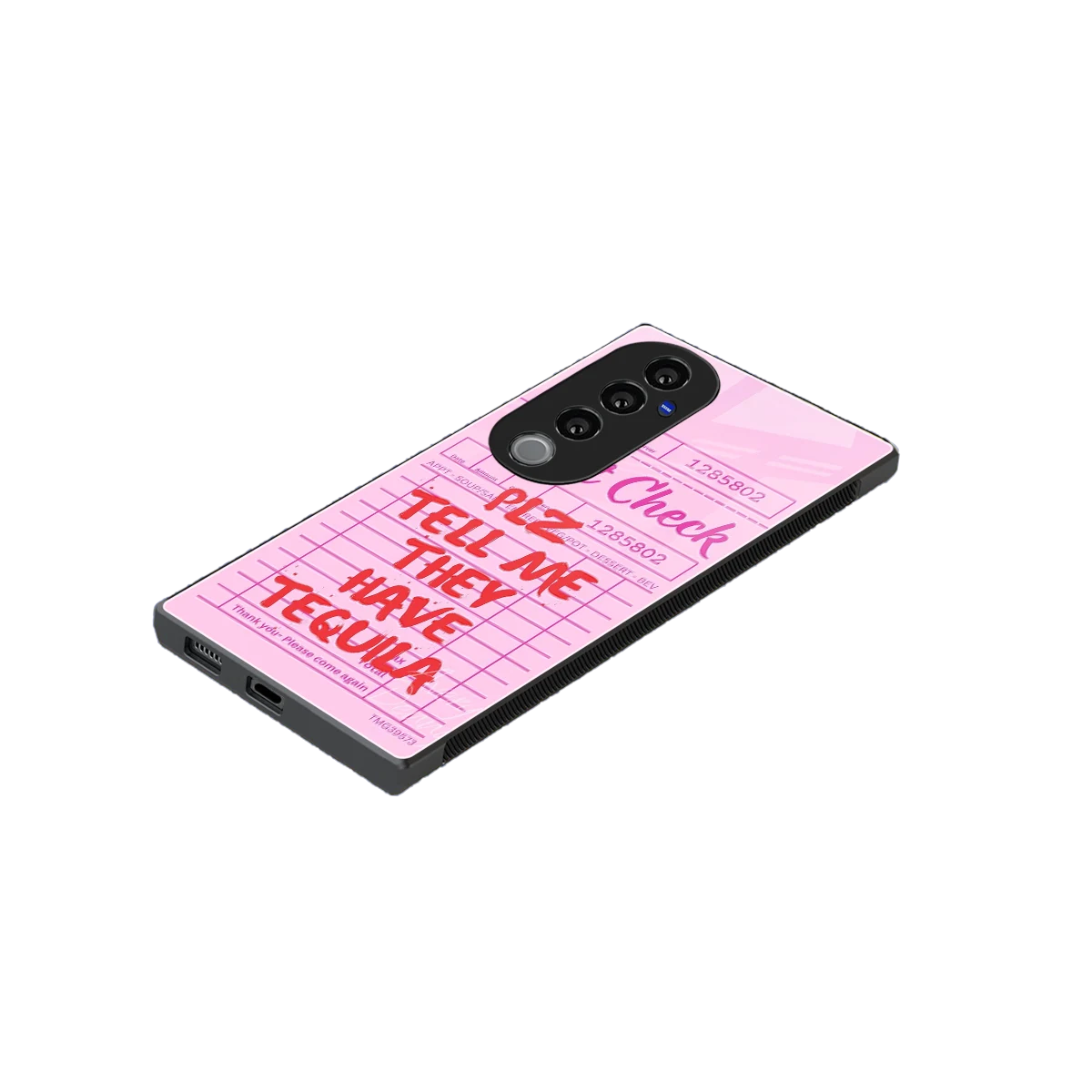 Tequila Hunt stylish phone case for vivo v40 pro | glossy glass and slim fit