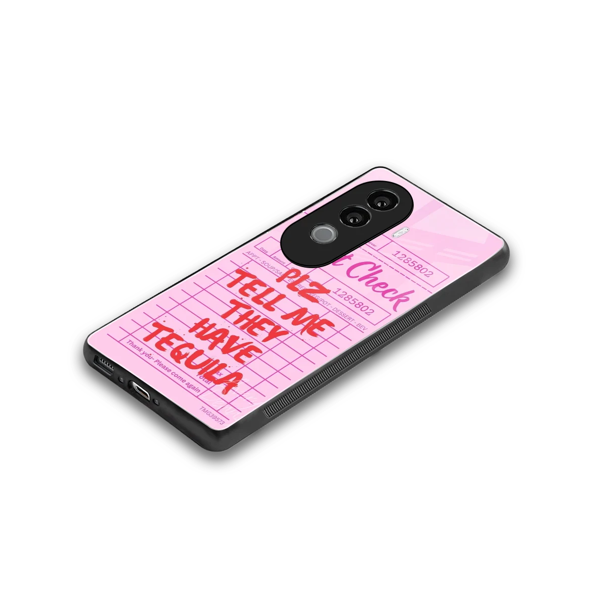 Tequila Hunt stylish phone case for vivo v40e | glossy glass and slim fit