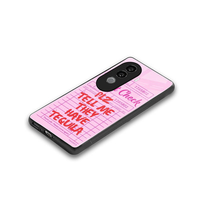 Tequila Hunt stylish phone case for vivo v40e | glossy glass and slim fit