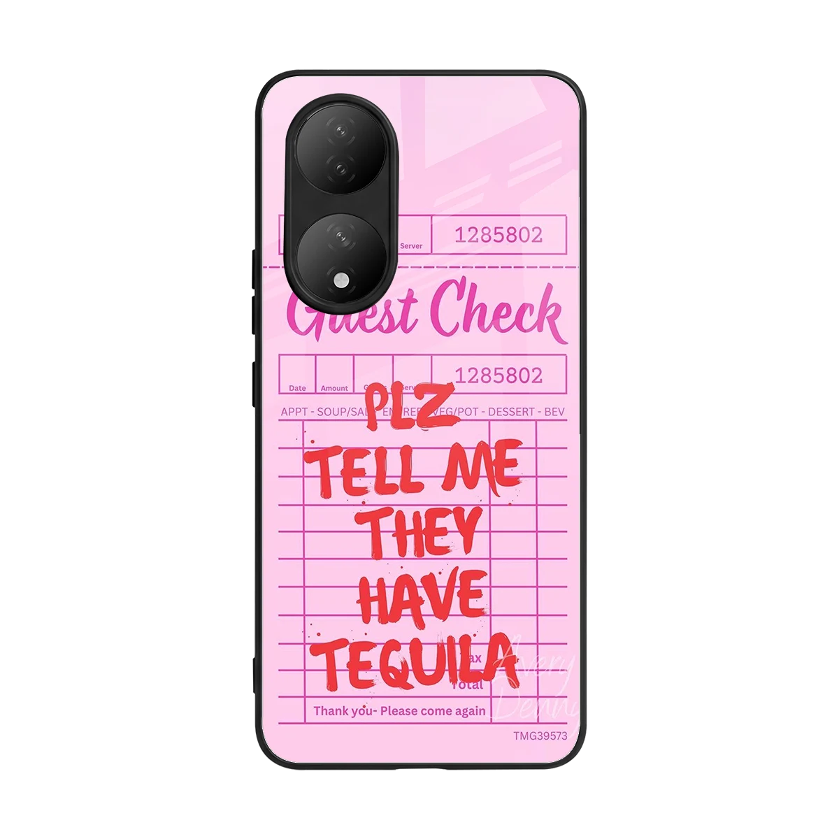Tequila Hunt back phone cover | glass case for Vivo-y100