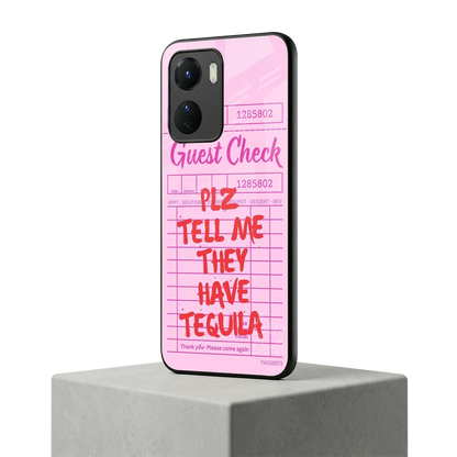 Tequila Hunt vivo y16 mobile cover | shockproof glass phone case