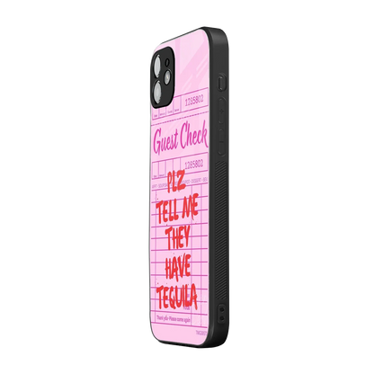 Tequila Hunt iphone 12 mobile cover | shockproof glass phone case