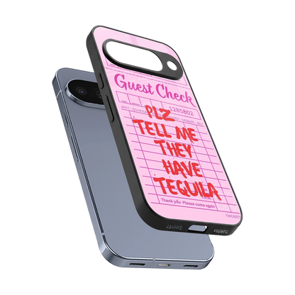 Tequila Hunt sleek google pixel 10 cover with tempered glass back and TPU edges